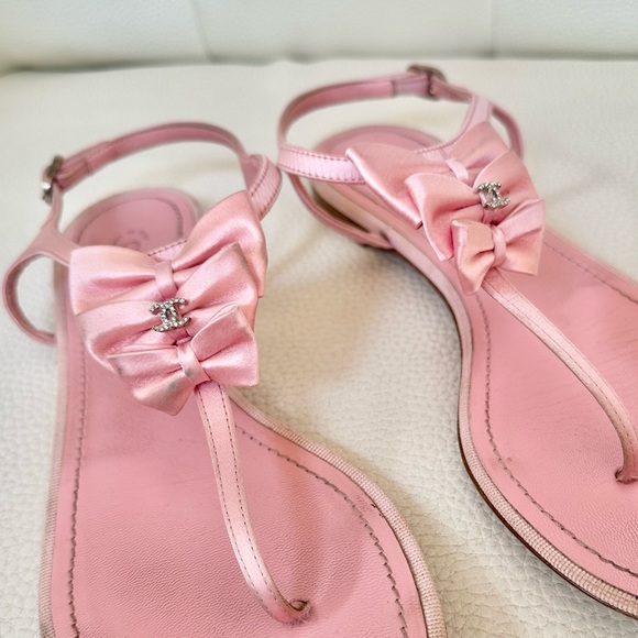 Chanel bow sandals - Picture 6 of 9